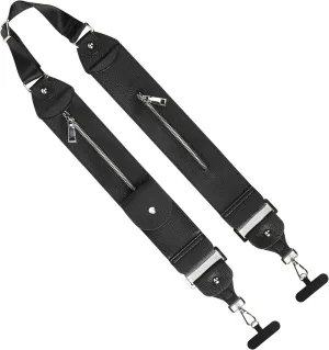| Stashie Faux Leather | Cell Phone Crossbody Storage Strap | For Travel, Hiking, Concerts, Sporting Events
