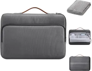 13 14.5 Inch Laptop Bag, 360° Padded Protection Airbag, Waterproof Laptop Sleeve, Compatible with HP Lenovo MacBook Dell, Gift for Men & Women
