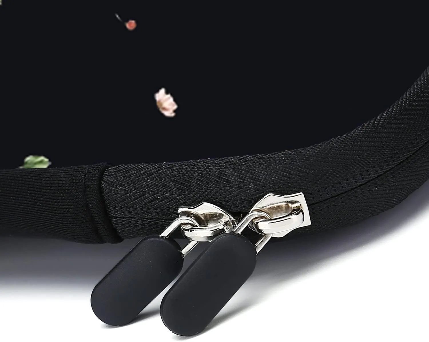 13.3" Laptop Bag Adjustable Shoulder Strap with Handle Accessory Pocket fits 11.6" 12" 12.1" 13" 13.3" Laptops (Flowers)