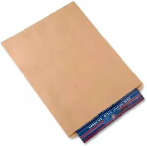 14 3⁄4 x 18" Premium Quality Kraft Paper Bags Flat Merchandise Bags by A1BakerySupplies 100pack