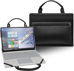 2 in 1 Protective Case Cover   Portable Bag for 13.3" Lenovo Yoga 6 13ARE05 & Google Pixelbook Go & HP Pavilion 13-bbXXXX Laptop[NOT fit Google Pixelbook 12.3/HP Pavilion 13-anXXXX],Black