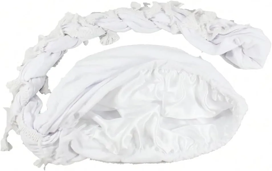 2 Pc Turban Head Wraps for Men Satin Lined Turban for Women Vintage Twist Velvet Durags Gifts