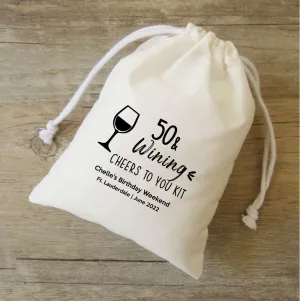 20-50 sets of birthday hangover kit,50th birthday for women,Personalized Party Bags,Fabulous 50 Birthday Party Favor,50th Birthday goody bag