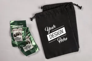 20 sets of Dust Bags,Custom Cotton Dust Bags,Custom Drawstring Bags,Custom Jewelry Bags,Black Muslin Pouches,Drawstring Pouch,Jewelry Pouch