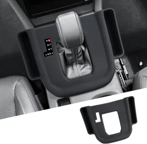 2025 Forester Center Console Organizer - For 2025 Subaru Forester(Premium/Sport/Limited/Touring) & Forester Hybrid Center Console Silicone Storage Tray For 2025 Forester/Hybrid Accessories(Black)