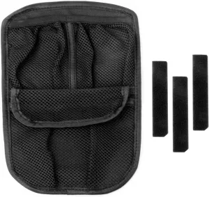 3 Mesh Pockets Front Trunk Lid Organizer Frunk Tool Storage Bag For Can Am Ryker 600 900 Sport Rally Edition 2019-2025 Accessories (Black Style)
