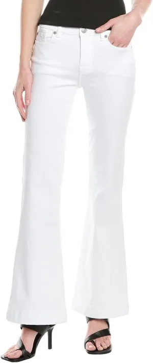 7 For All Mankind Dojo Tailorless in Slim Illusion White