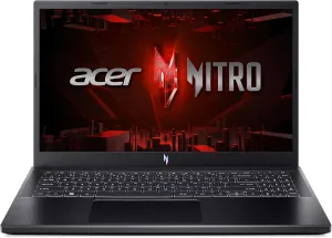 Acer Nitro V Gaming Laptop | Intel Core i9-13900H Processor | NVIDIA GeForce RTX 4060 Laptop GPU | 15.6" FHD IPS 144Hz Display | 32GB DDR5 | 1TB Gen 4 SSD | WiFi 6 | Backlit KB | ANV15-51-92XK