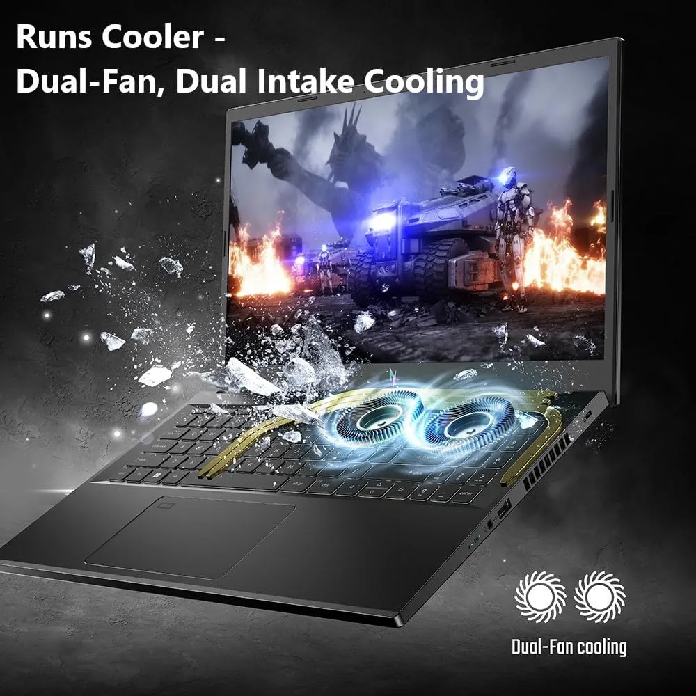 Acer Nitro V Gaming Laptop | Intel Core i9-13900H Processor | NVIDIA GeForce RTX 4060 Laptop GPU | 15.6" FHD IPS 180Hz Display | 16GB DDR5 | 1TB Gen 4 SSD | WiFi 6 | Backlit KB | ANV15-51-99XD