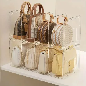 Acrylic Handbag Rack - Modern Purse Organizer Display