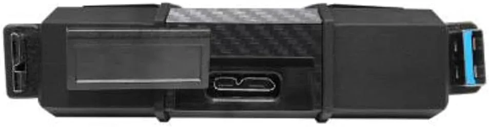ADATA HD710 Pro 4TB USB 3.1 IP68 Waterproof/Shockproof/Dustproof Ruggedized External Hard Drive, Black (AHD710P-4TU31-CBK)