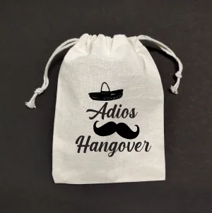 Adios Hangover Party Favor Bags | Bachelorette Party Gifts and Favors | Gift Bags for Bachelorette Celebration