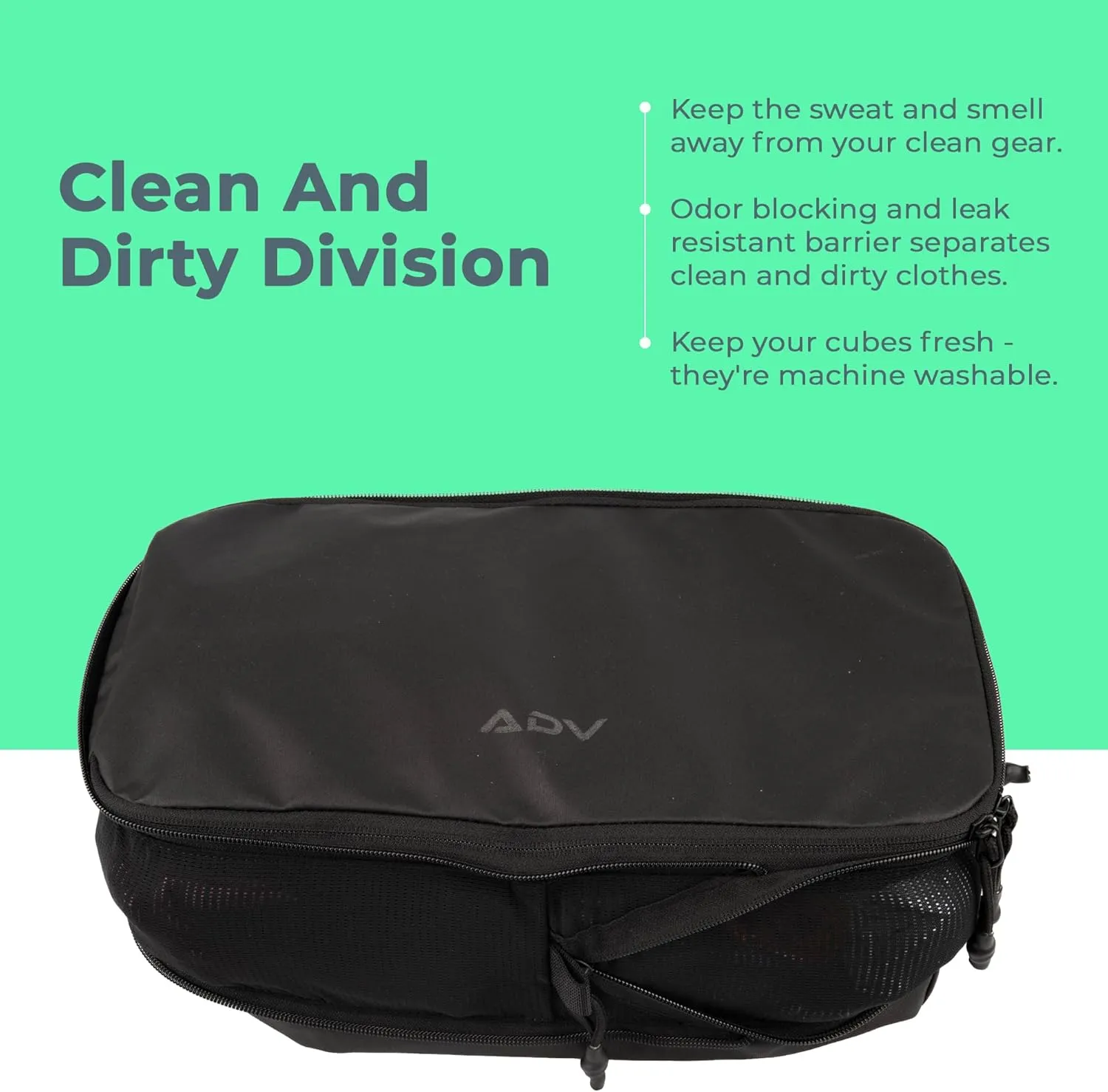 ADV Packing Cubes - Premium Weatherproof Kordra Nylon Packing Bags- Organize and Protect Your Travel Essentials with ADV Travel Compression Bags!