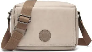 AFKOMST Small Crossbody Purse for Women, Vegan Leather Cross Body Bag and Trendy Shoulder Handbag with Guitar Strap