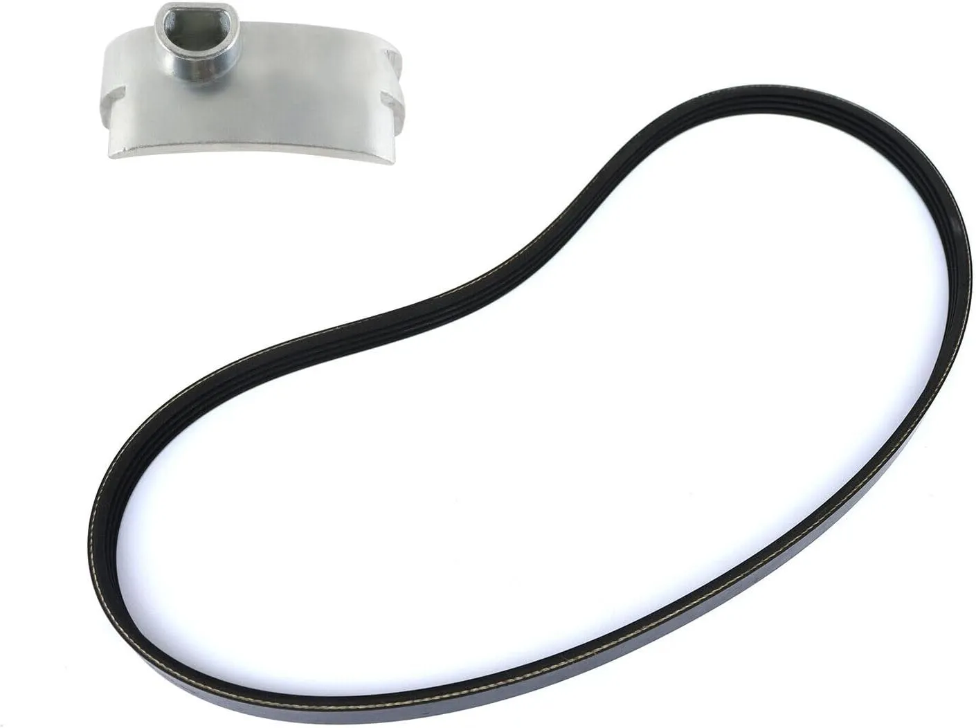 Air Conditioning Compressor Belt Kit with Tool for 2008-2019 GM Engineer Chevy Bu-i-ck G-MC Ca-d-il-l-ac Cars Replacement 19210691