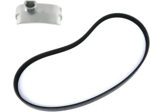Air Conditioning Compressor Belt Kit with Tool for 2008-2019 GM Engineer Chevy Bu-i-ck G-MC Ca-d-il-l-ac Cars Replacement 19210691