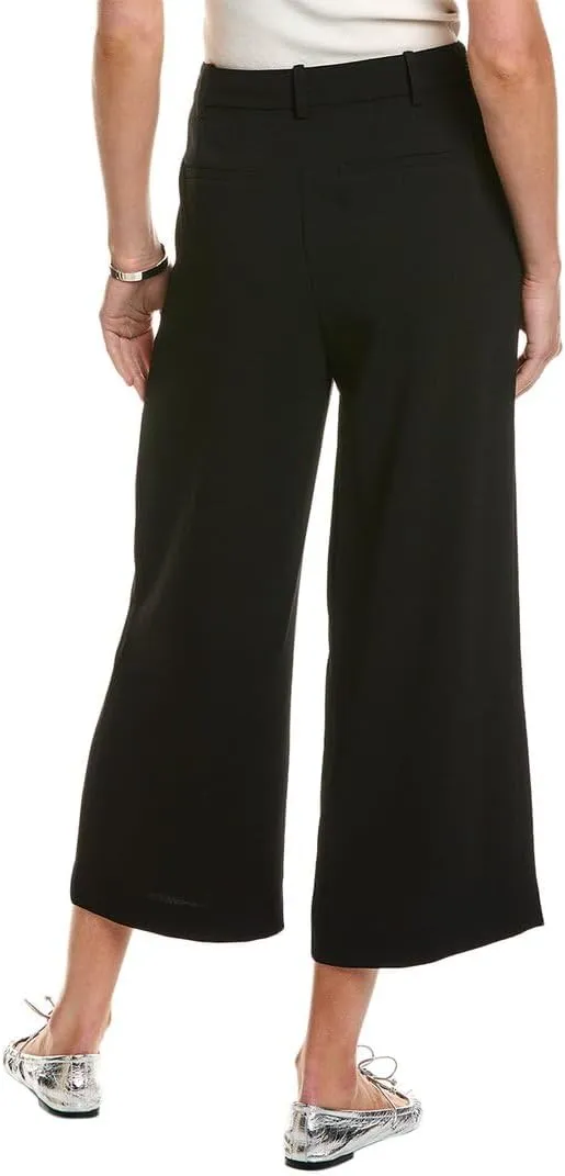 alice   olivia Pompey High-Rise Gaucho Pleat Pant