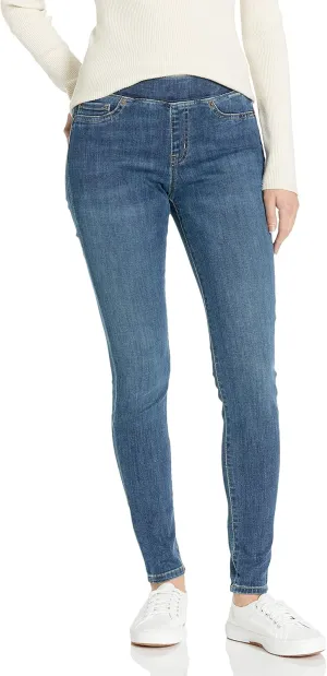 Amazon Essentials Women's Mid-Rise Stretch Pull-On Jegging (Available in Plus Size)