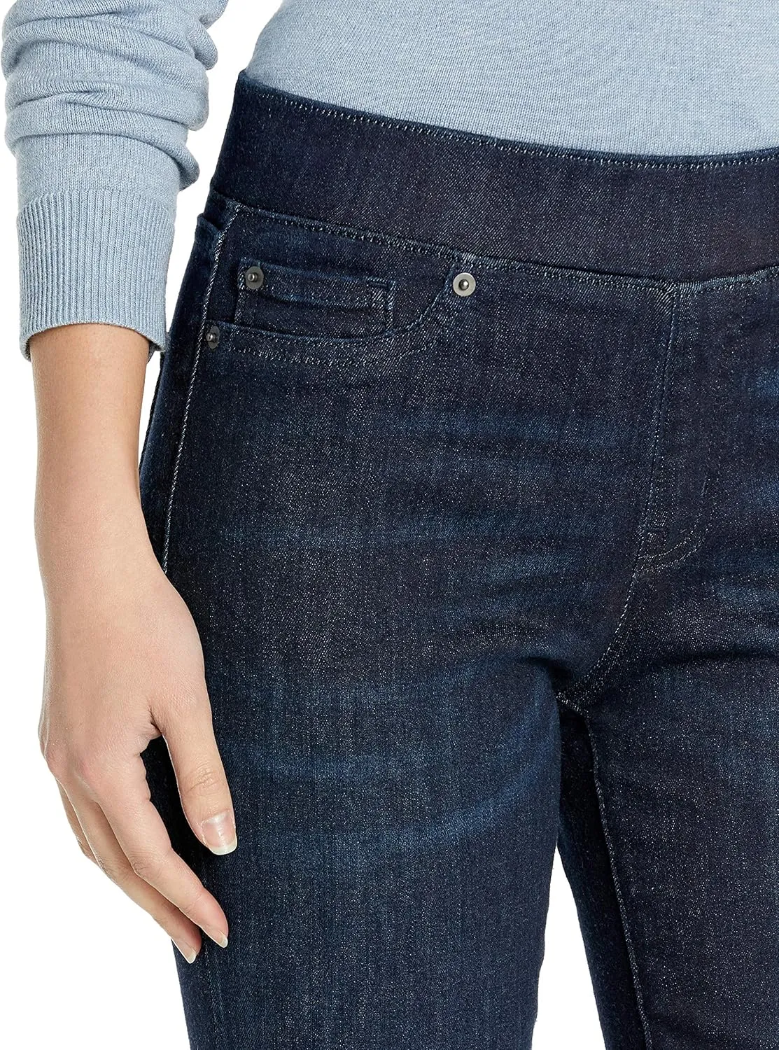 Amazon Essentials Women's Mid-Rise Stretch Pull-On Jegging (Available in Plus Size)