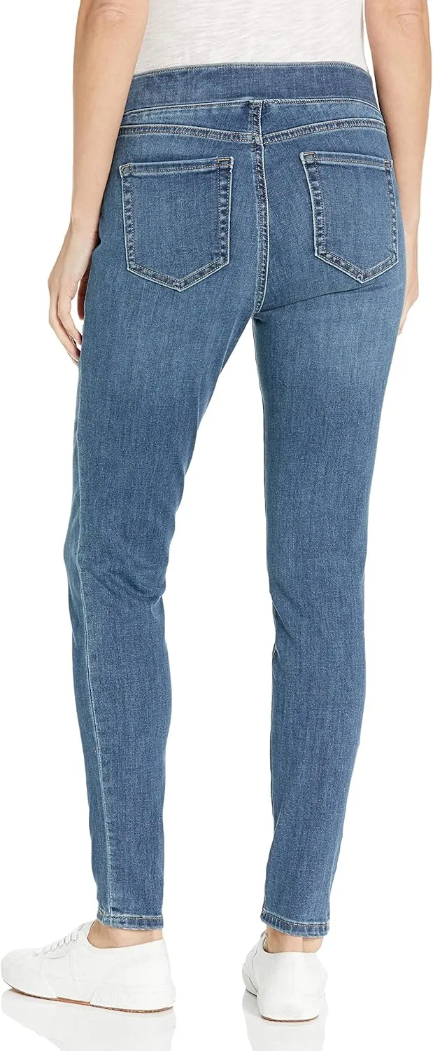 Amazon Essentials Women's Mid-Rise Stretch Pull-On Jegging (Available in Plus Size)