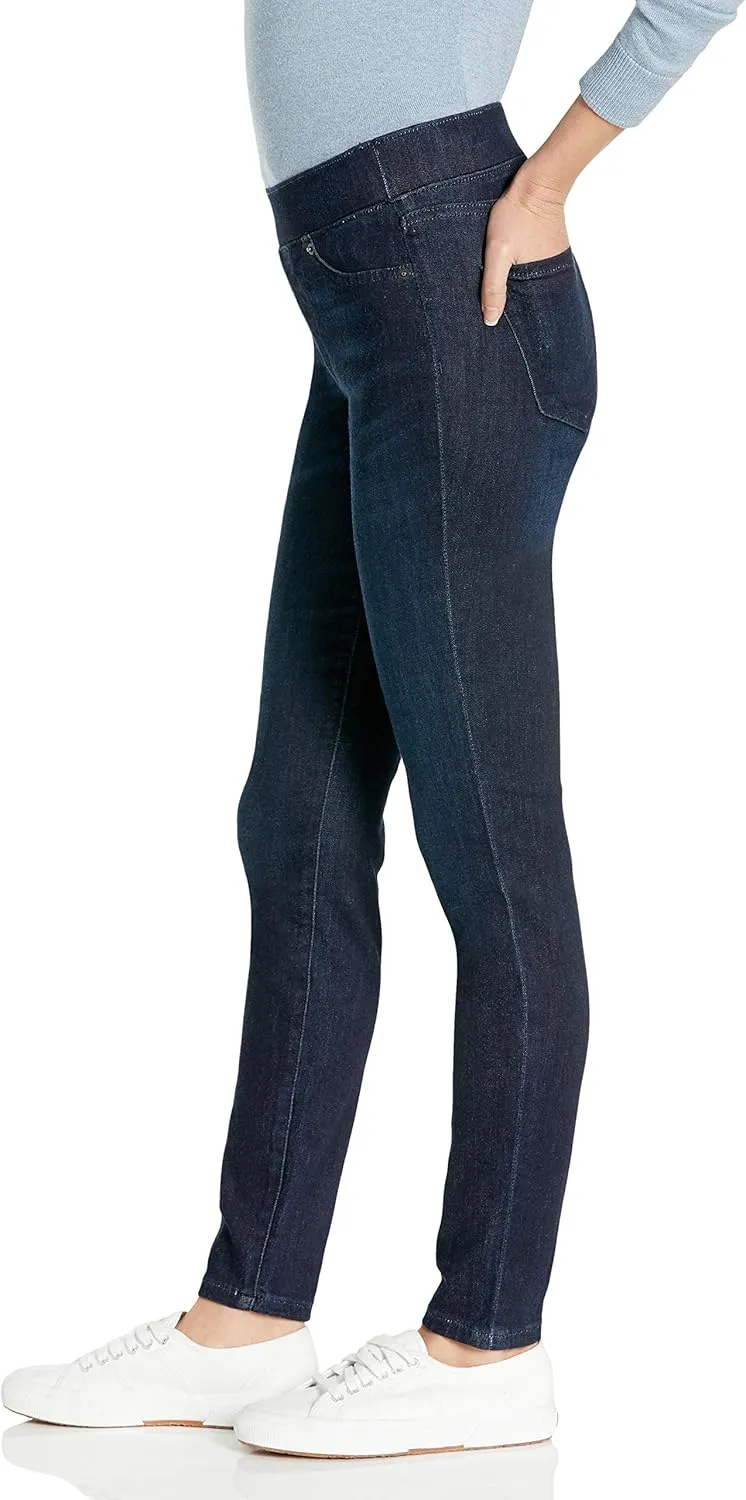 Amazon Essentials Women's Mid-Rise Stretch Pull-On Jegging (Available in Plus Size)