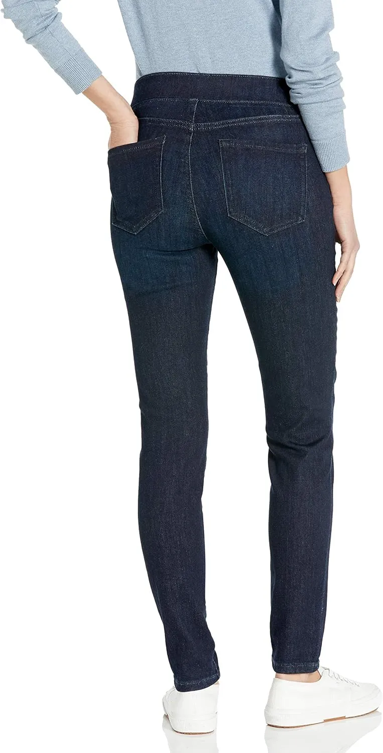 Amazon Essentials Women's Mid-Rise Stretch Pull-On Jegging (Available in Plus Size)
