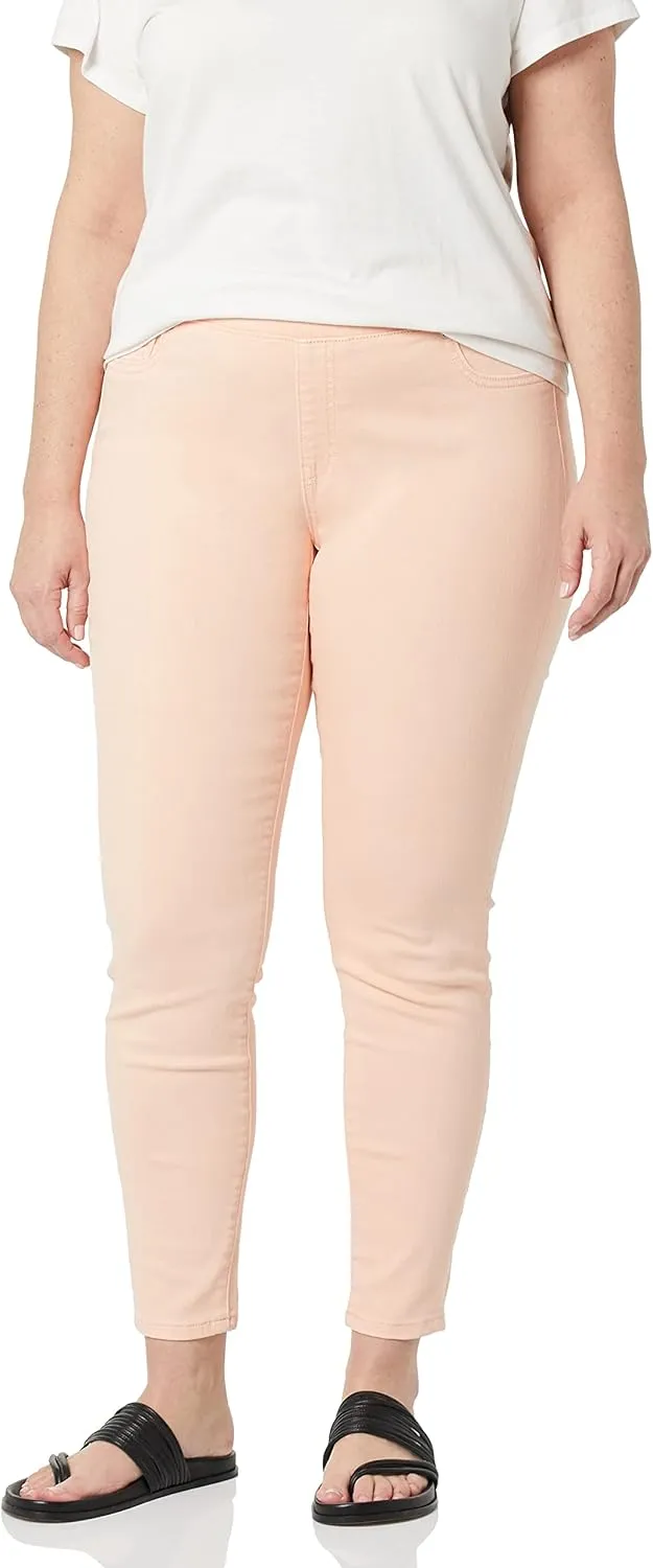 Amazon Essentials Women's Mid-Rise Stretch Pull-On Jegging (Available in Plus Size)