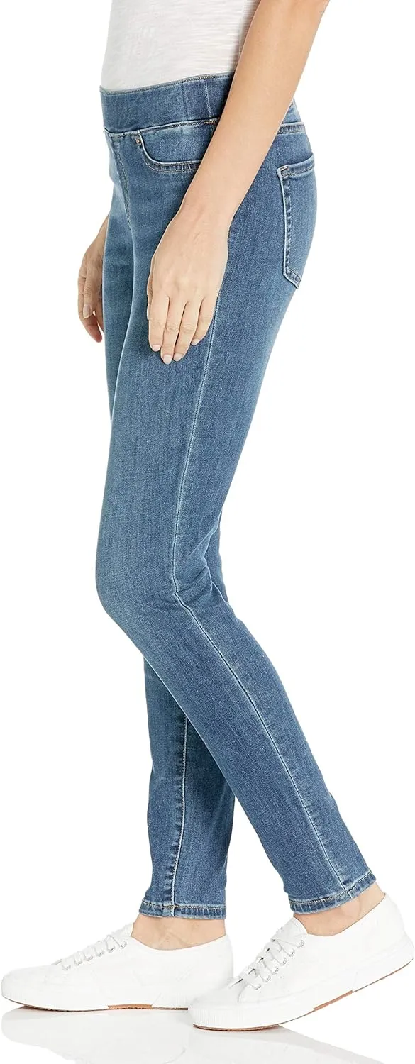 Amazon Essentials Women's Mid-Rise Stretch Pull-On Jegging (Available in Plus Size)