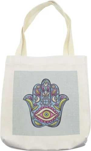 Ambesonne Multicolor Tote Bags