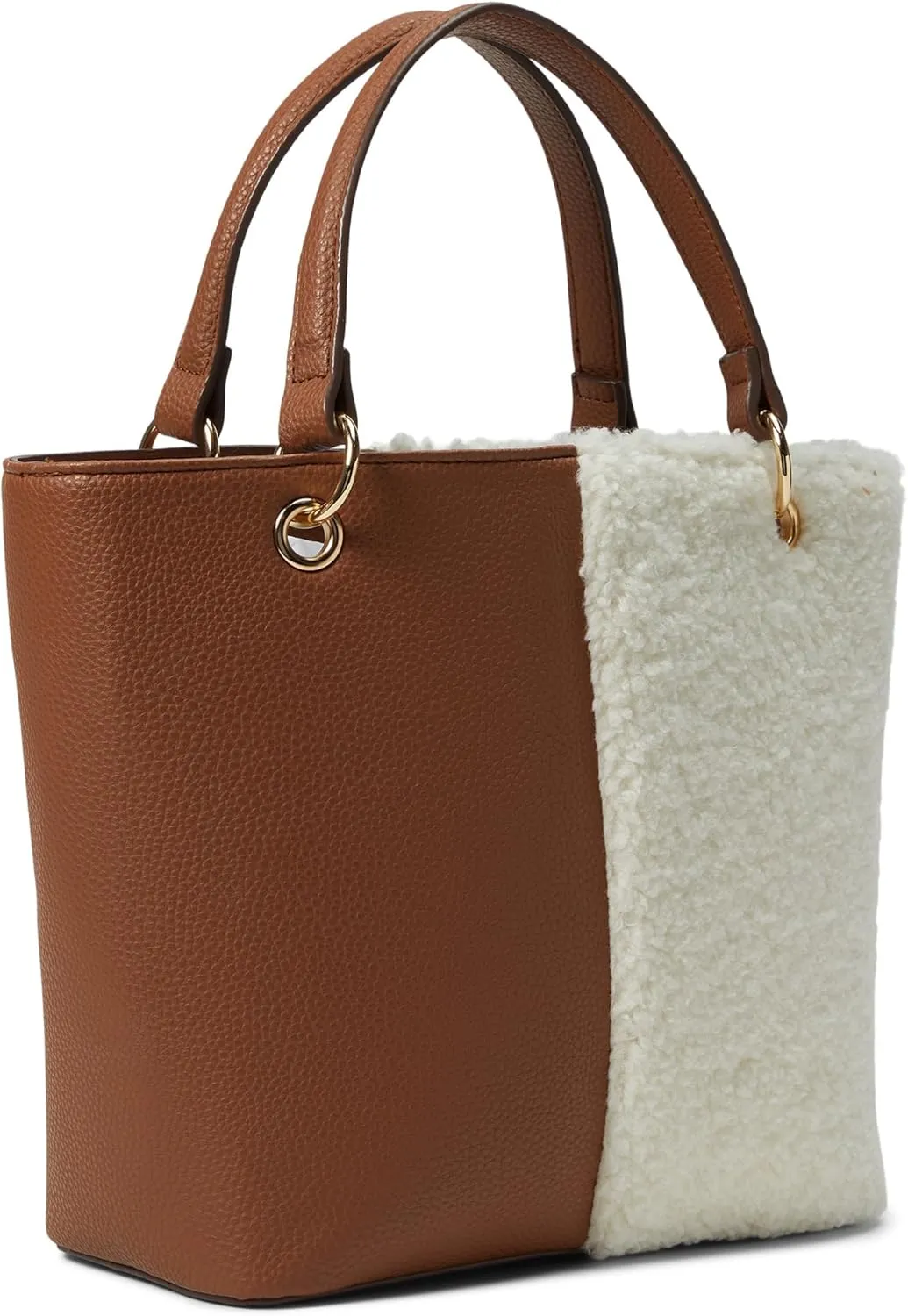 Anne Klein Mini Convertible Sherpa Tote