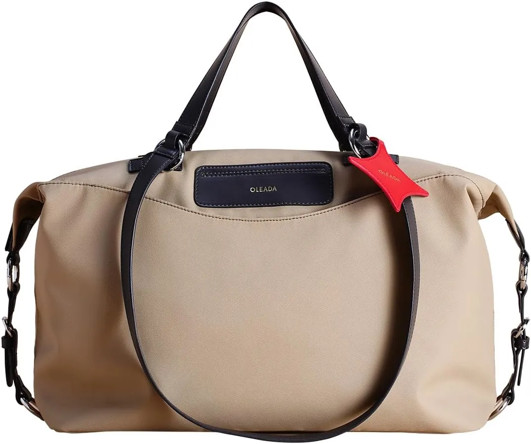 Anywear Duffle - Waterproof Corporate Bag for Any Urban Adventure - Tan - fit up to 16 inch laptop | Oleada