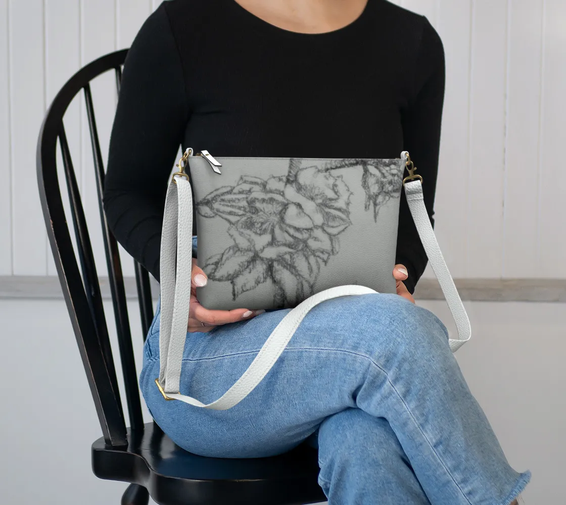 Apple Steep discount Discounted shipping Blossoms Purse Leather Vegan Crossbody