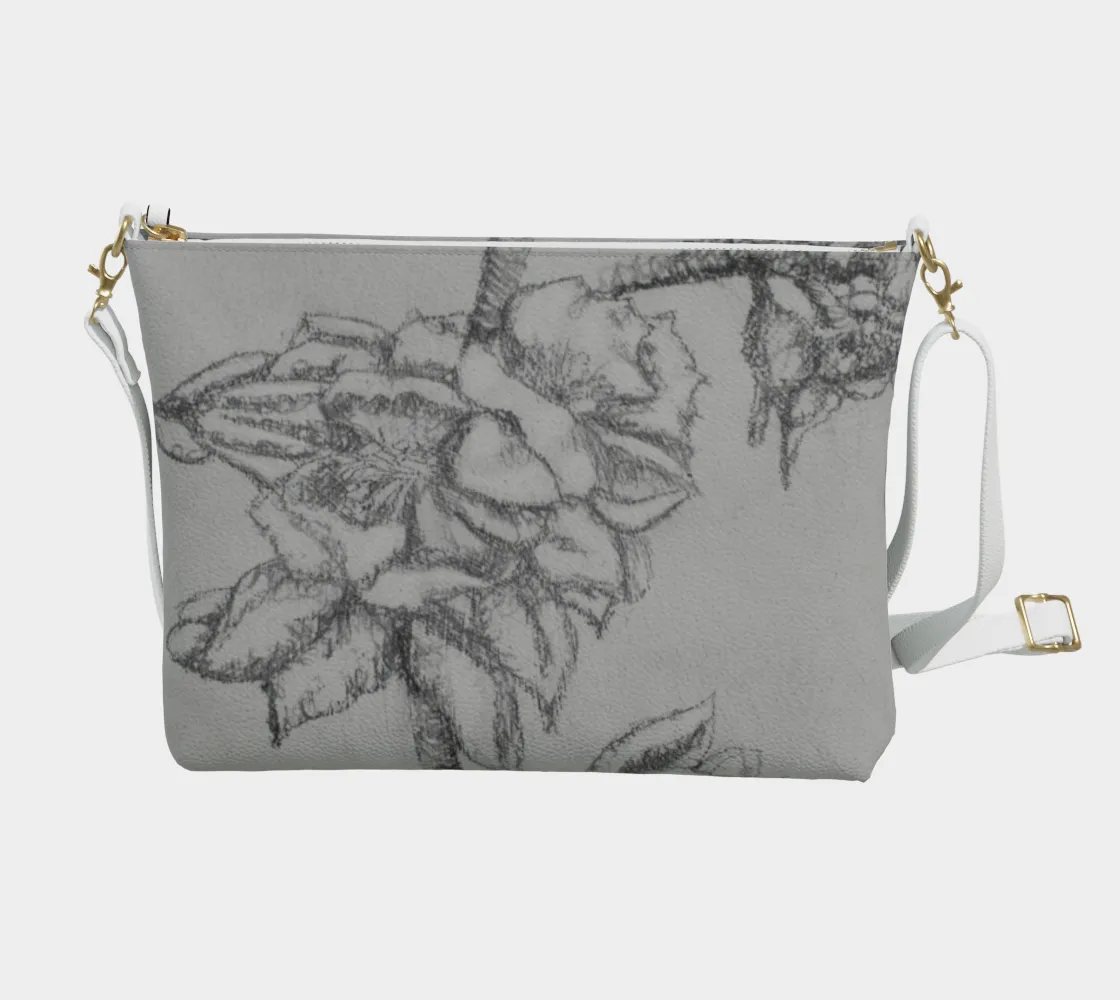 Apple Steep discount Discounted shipping Blossoms Purse Leather Vegan Crossbody