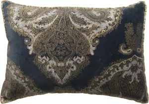 April Cornell 14 by 20-Inch Cushion, Chopin Imperial Blue