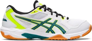 ASICS Men's Gel-Rocket 10 Volleyball Shoes, 11.5, White/Velvet Pine