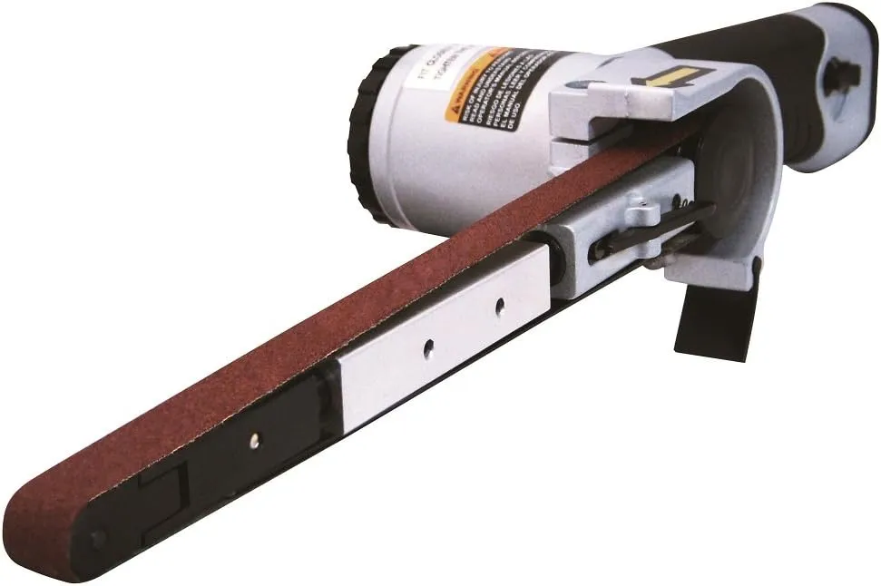 Astro Pneumatic 3037 Air Belt Sander (1/2" x 18") with 3pc Belts (#36, #40 & #60)