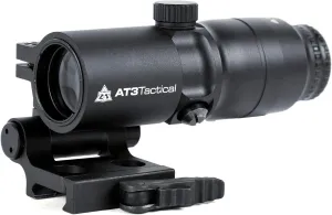 AT3 Tactical 4xRDM 4X Red Dot Sight Magnifier with QD Flip-to-Side Mount