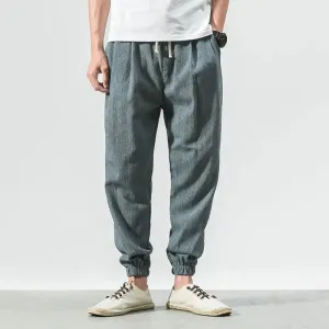 Austin Airy Linen Drawstring Pants
