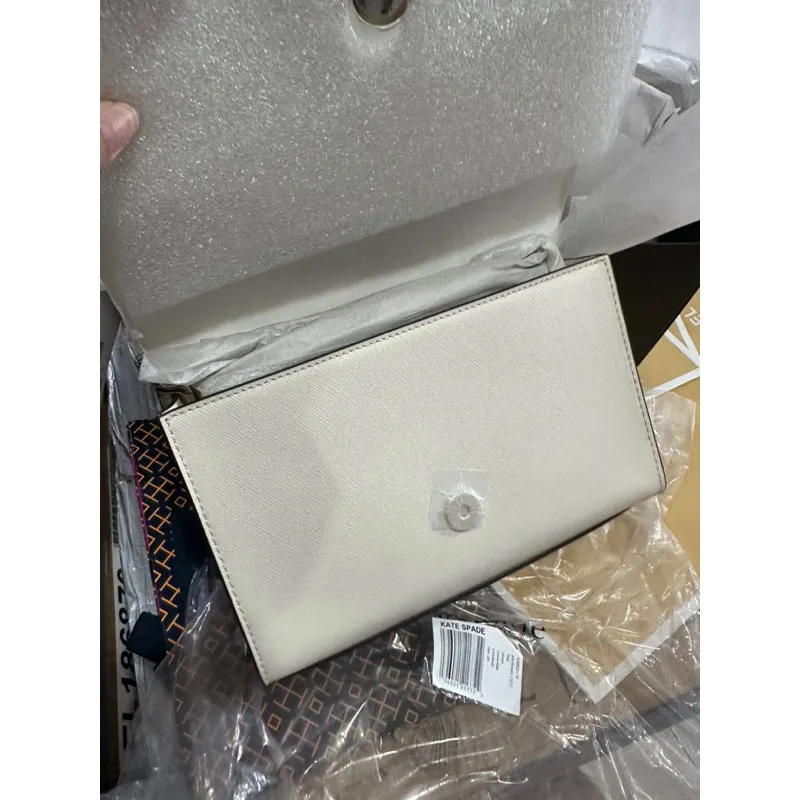 AUTHENTIC/ORIGINAL KateSpade KS Carson Convertible Crossbody Bag in Parchment White