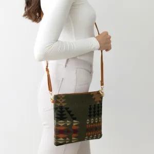 Aztec Printed convertible crossbody/handbag/purse/clutch