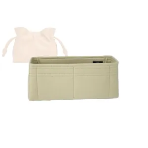 Bag Organizer for Loewe Flamenco Mini Bag - Premium Felt Purse Handbag Insert Liner Shaper (Handmade) Soft Structure Support (20 Color Options)