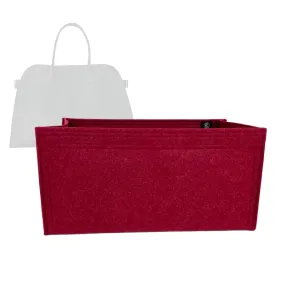 Bag Organizer for The Row Margaux 15 - Premium Felt Purse Handbag Insert Liner Shaper (Handmade) Soft Structure Support (25 Color Options)