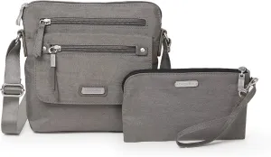 Baggallini Escape Crossbody with RFID Phone Wristlet