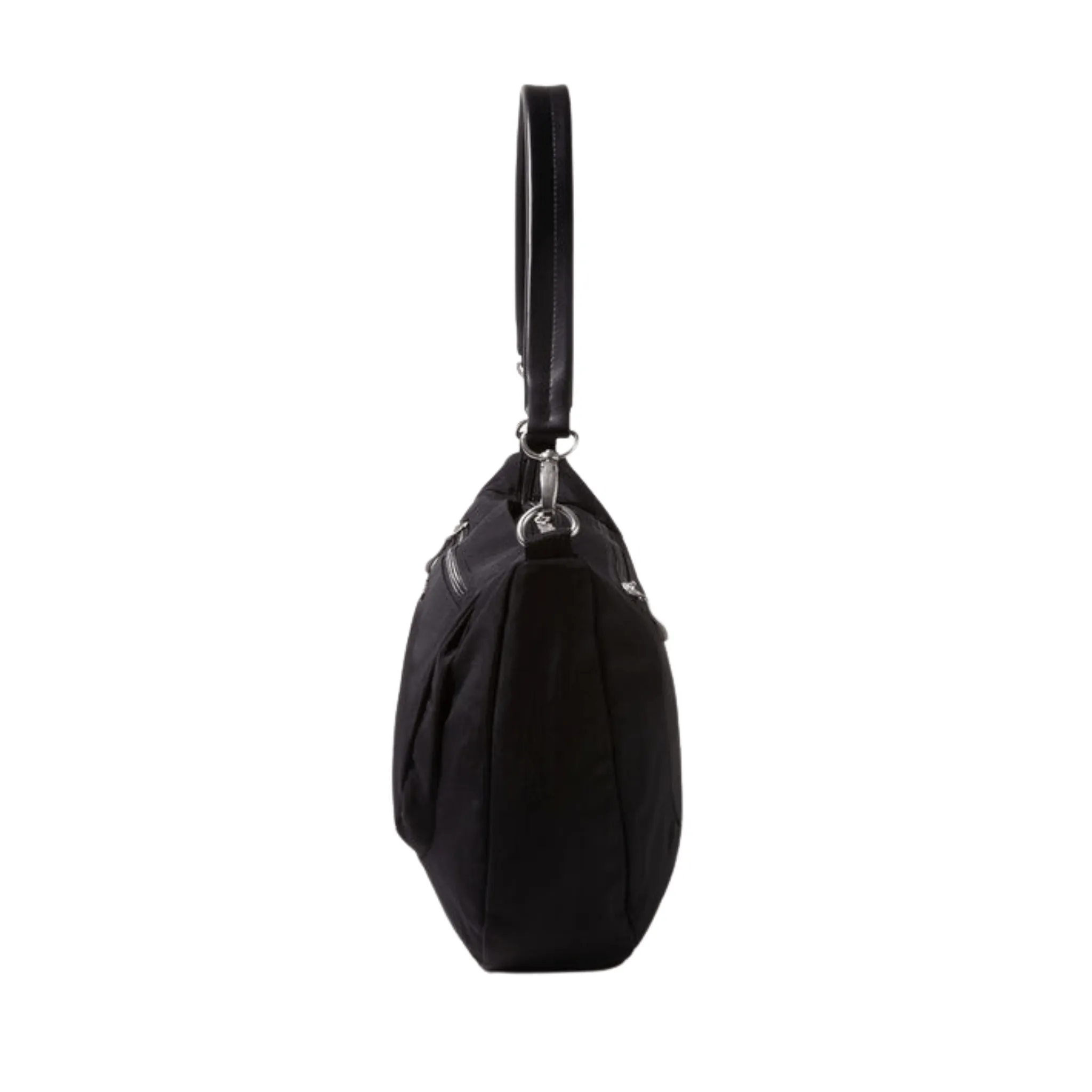 Baggallini Modern Everywhere Half Moon Messenger - Black
