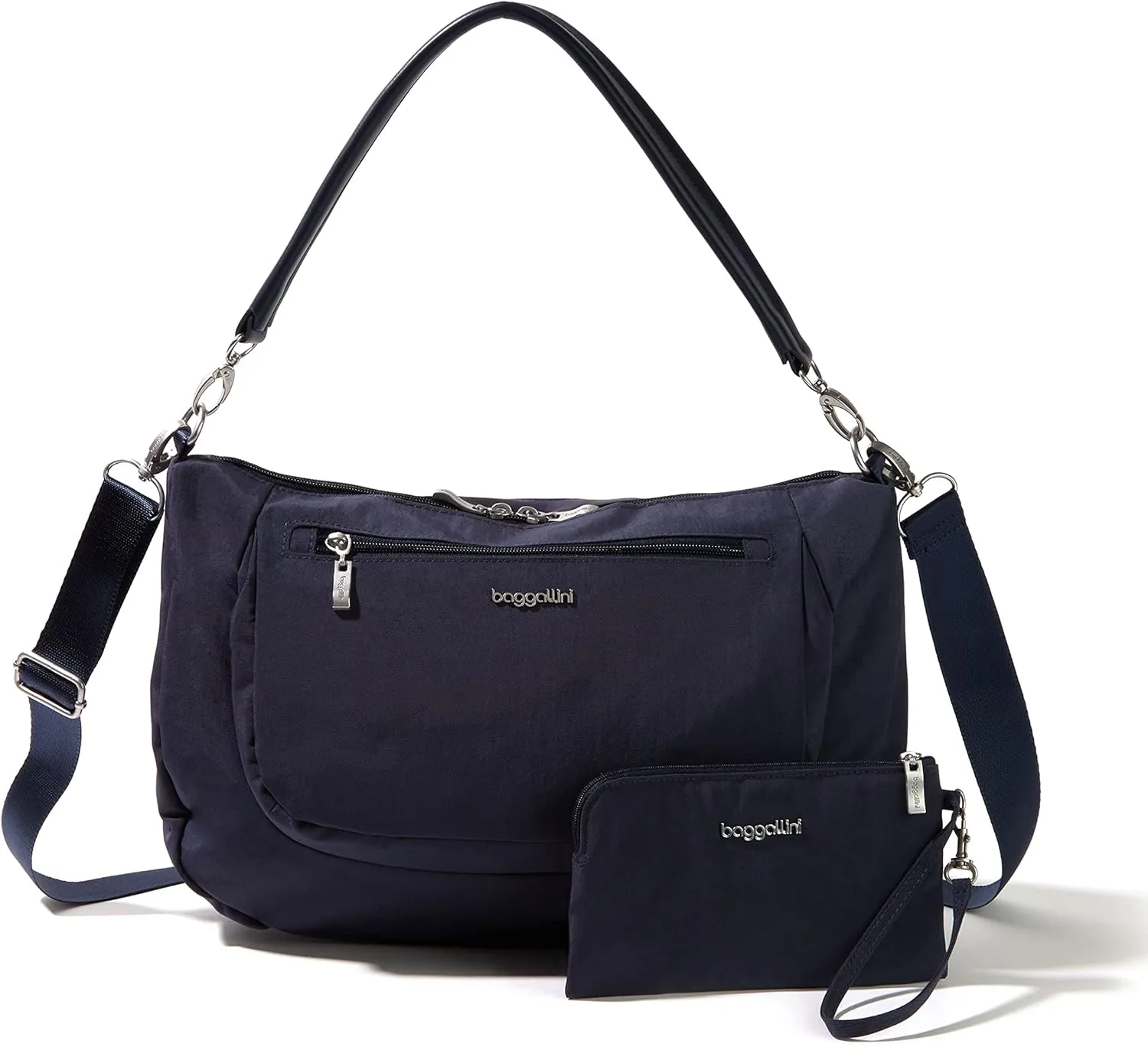 Baggallini Modern Everywhere Half Moon Messenger