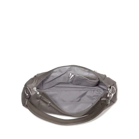 BAGGALLINI MODERN EVERYWHERE STERLING SHIMMER HALF MOON MESSENGER