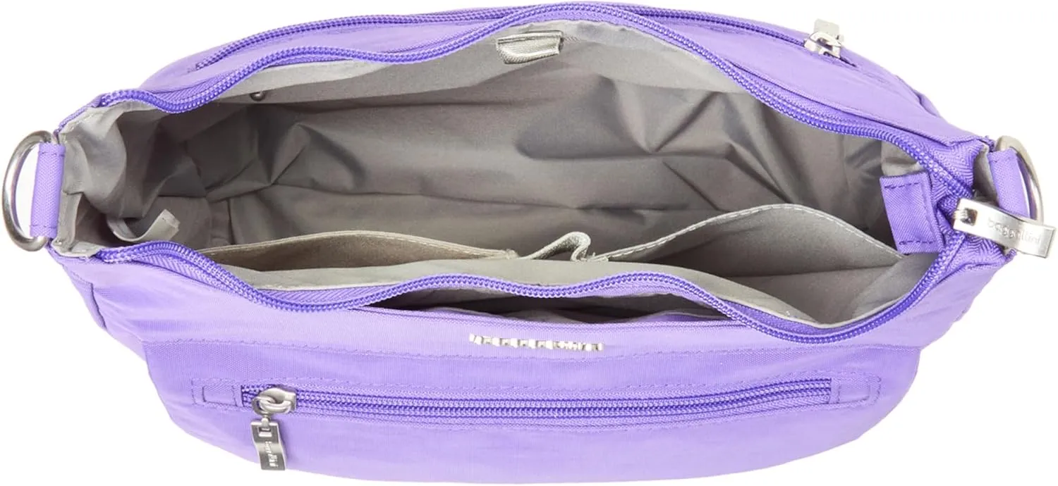Baggallini Modern Pocket Half Moon 11"x10.5" Shoulder Women W/Replaceable Straps Converts to Crossbody Bag