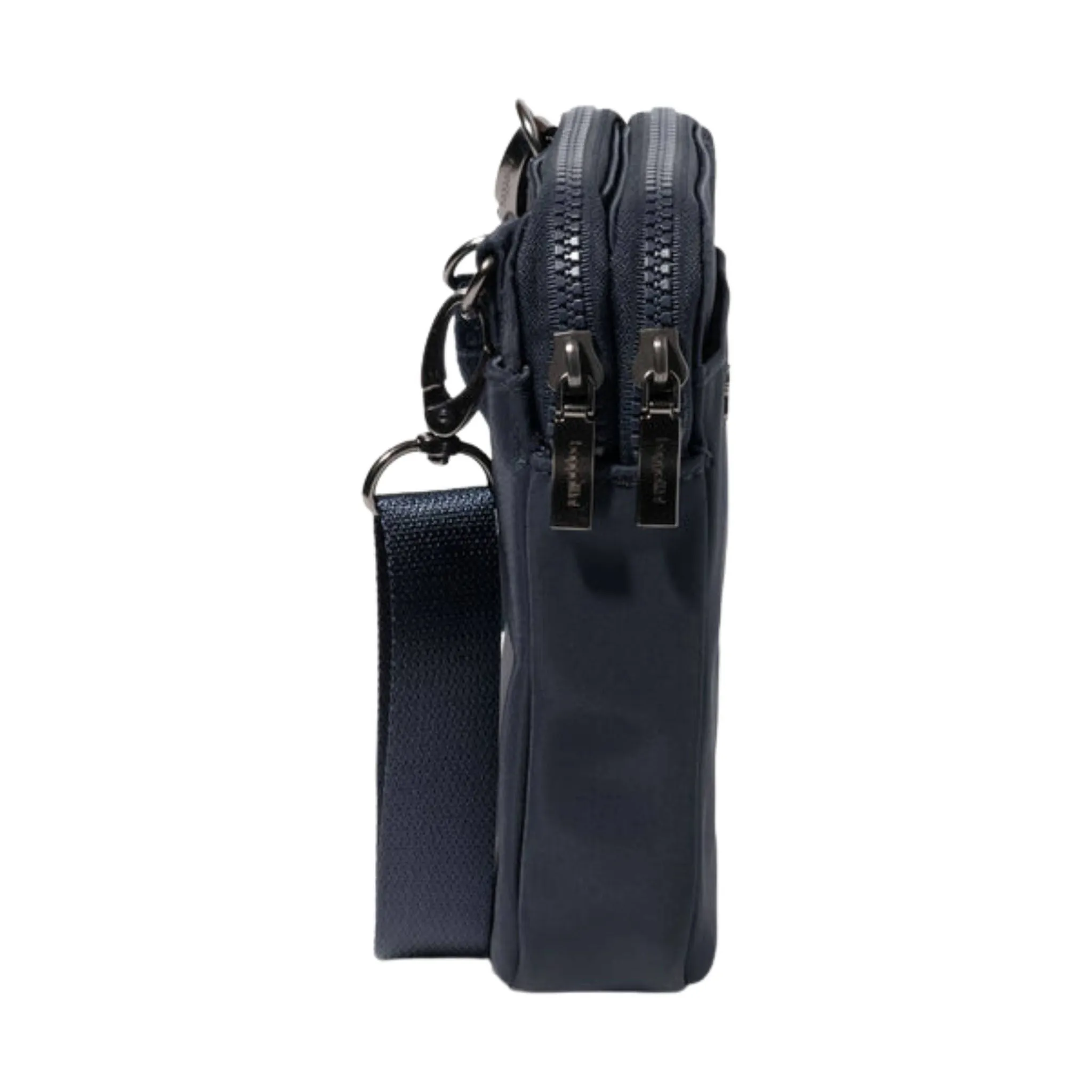 Baggallini Modern Take Two RFID Crossbody - French Navy Twill