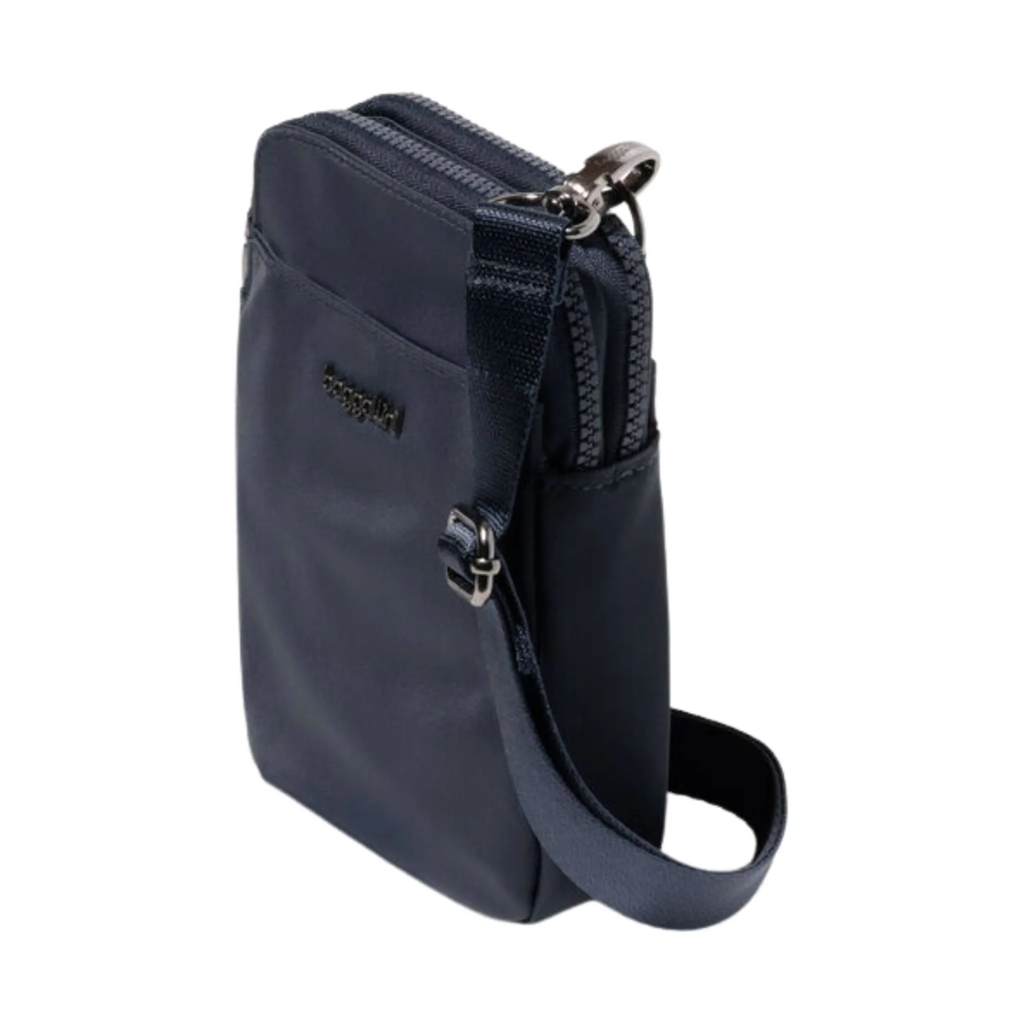 Baggallini Modern Take Two RFID Crossbody - French Navy Twill