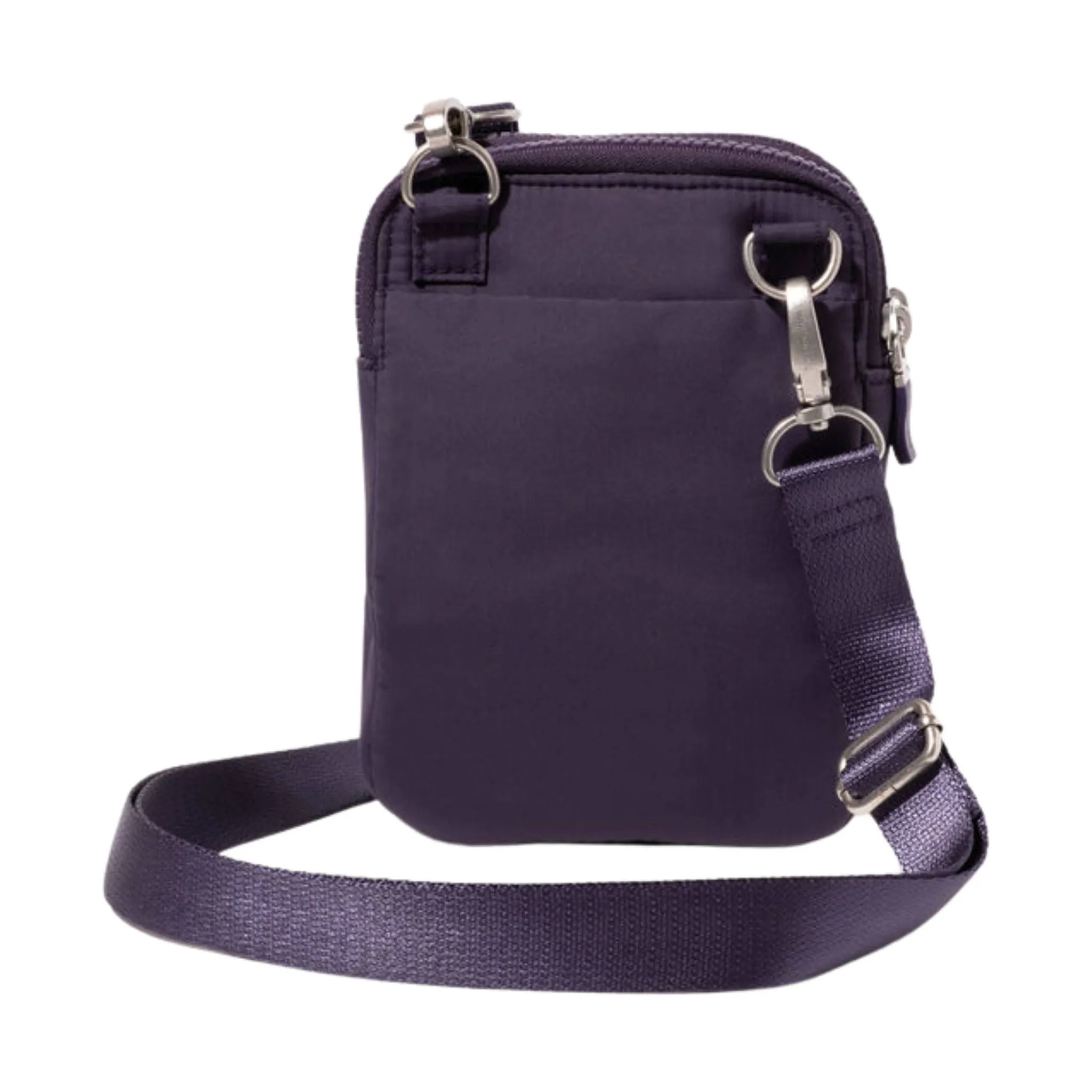 Baggallini Modern Take Two RFID Crossbody - Plum Twilight EcoPuff